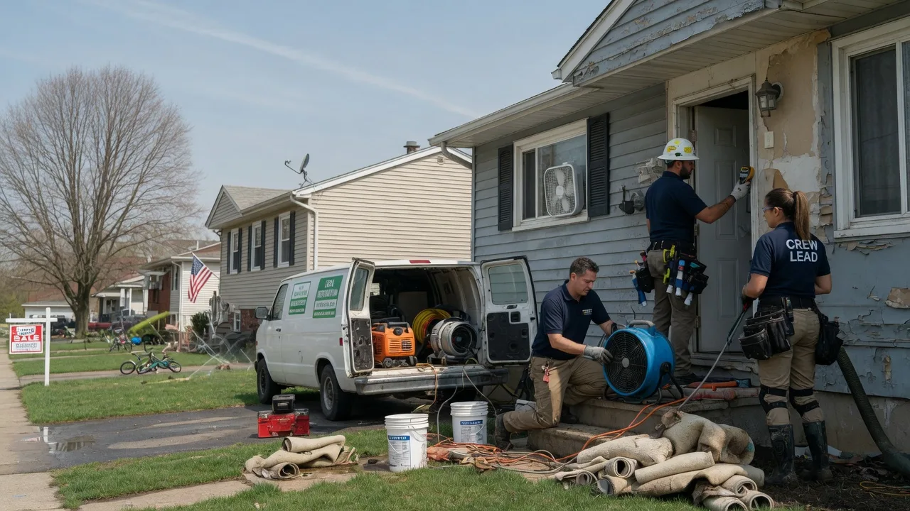 Flood Cleanup in Porum, OK near me