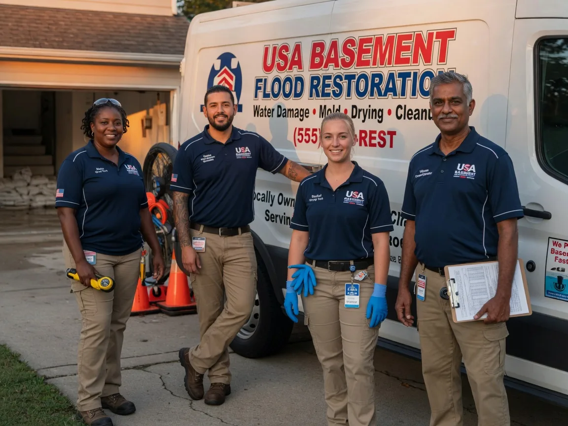 Basement Flood Cleanup company in Porum, OK